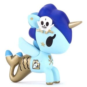 NEW Tokidoki Corsica Mermicorno Figure Collectible Blue Unicorn Mermaid